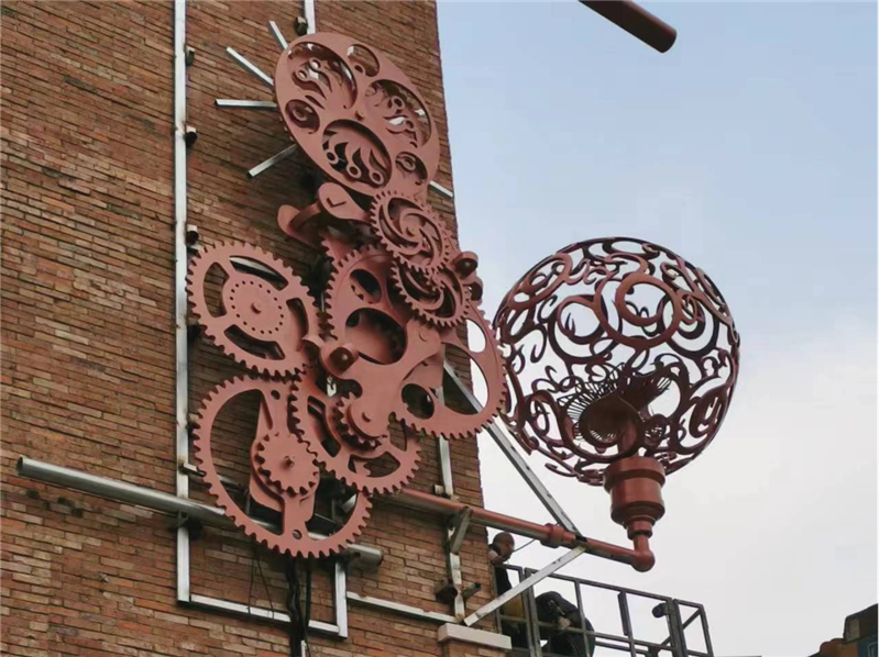 創(chuàng)意景觀小品，激活九江大中路商業(yè)街客流